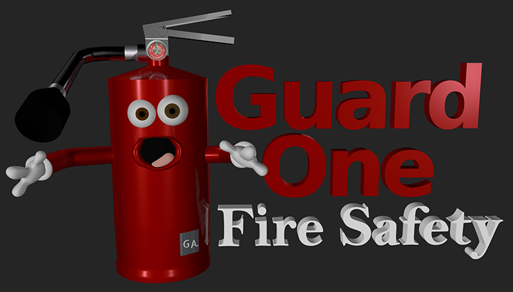Guard One Fire Safety logo CMC