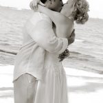 Beach Kiss Wedding Photography
