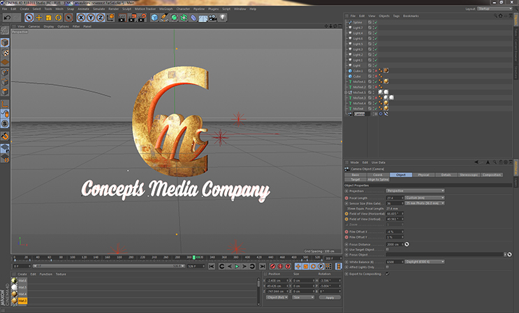 Working on CMC Logo Design